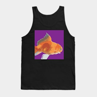 BIG FISH. ILLUSTRATION OF A GOLDFISH. Tank Top